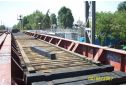 Remoción de vías del puente Cuitlahuac