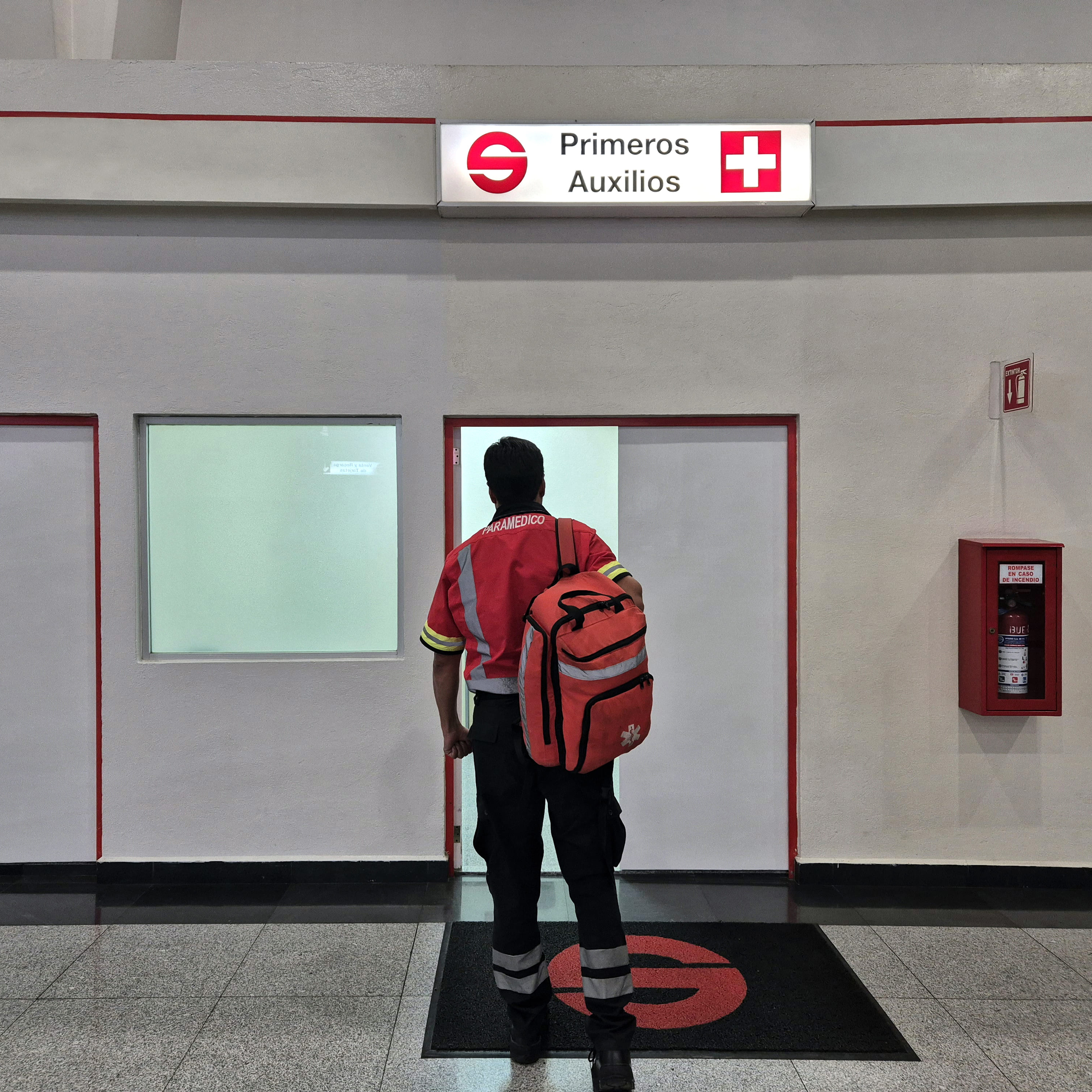 Personal en estación